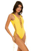 Luli Fama Playa Vibes OPEN SIDE ONE PIECE BODYSUIT